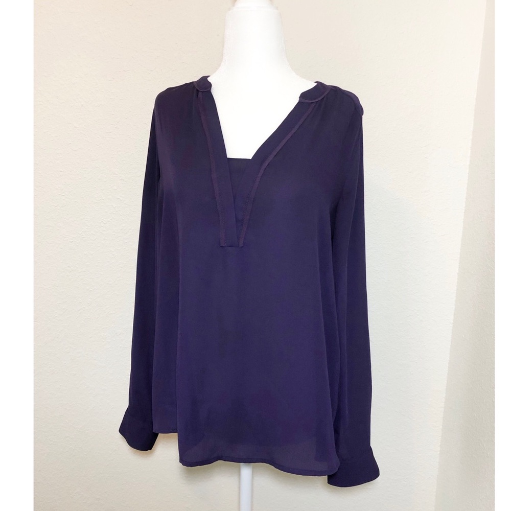 Vera wang plum top